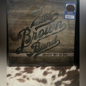 “Zac Brown Band, Greatest Hits Of All Time” limited edition walnut colored Vinyl